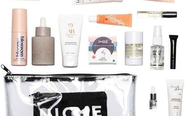 Niche Beauty Travel Bag May 2022 Niche Beauty Travel Bag May 2022