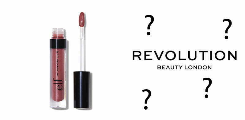 E.l.f Lip Plumping Gloss (in the shade Mauve Lady) OR Revolution Beauty Lip Product E.l.f Lip Plumping Gloss (in the shade Mauve Lady) OR Revolution Beauty Lip Product