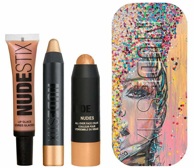 Nudestix Mini Nude Gold Glam Kit