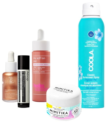 Niche Beauty Here comes the Sun Skincare Set 2022