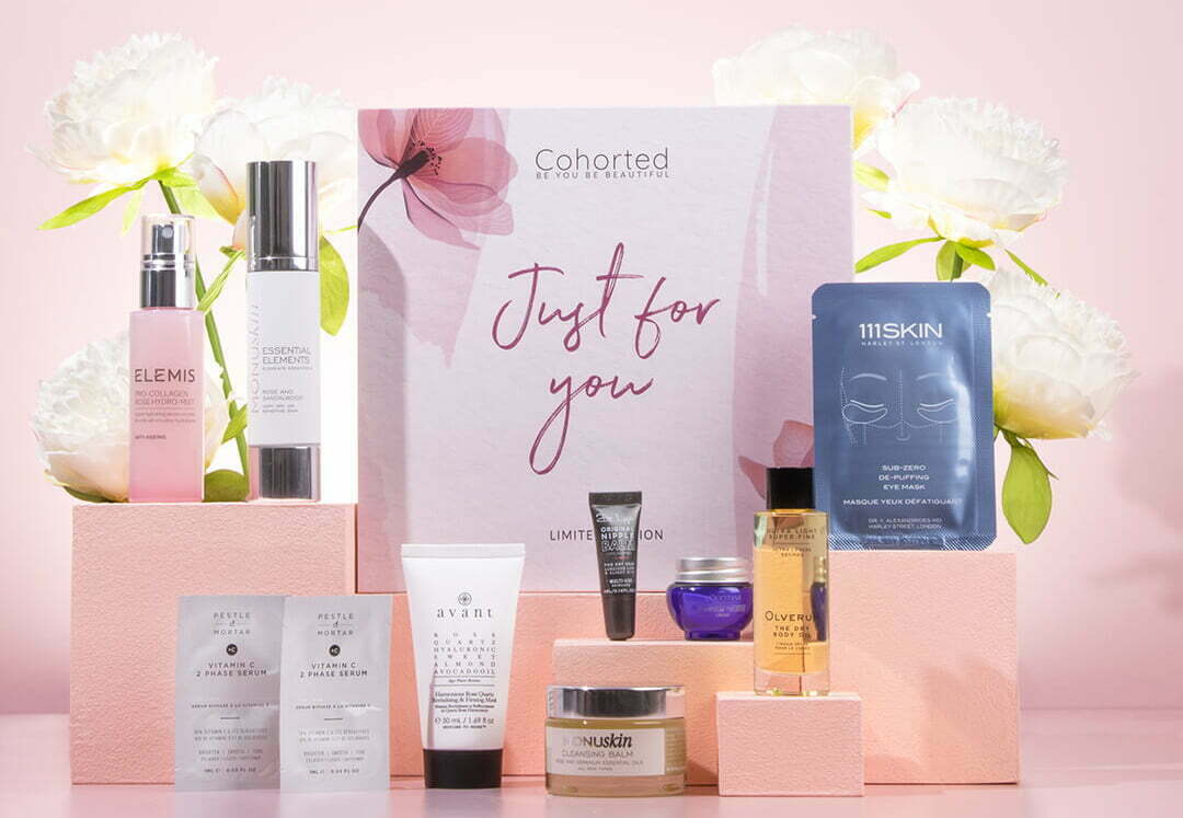Cohorted Just For You Limited Edition Beauty Box Cohorted Just For You Limited Edition Beauty Box