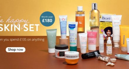 Feelunique The Happy Skin Set Goodie Bag 2022