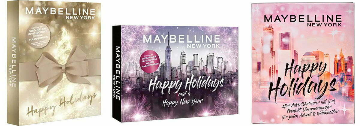 Maybelline Advent Calendars 2022