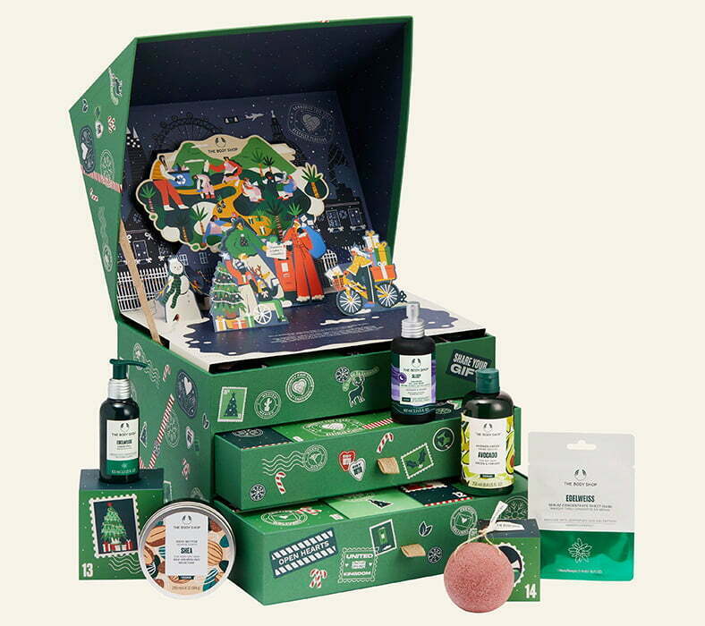 The Body Shop Box of Wishes & Wonders Ultimate Advent Calendar