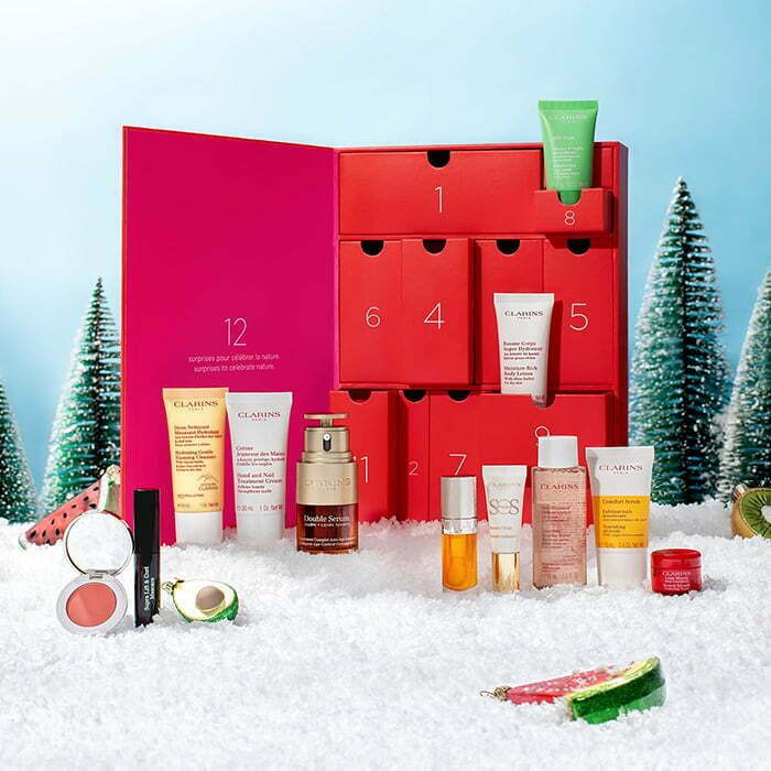 The Clarins 12-day advent calendar for women 2022 The Clarins 12-day advent calendar for women 2022