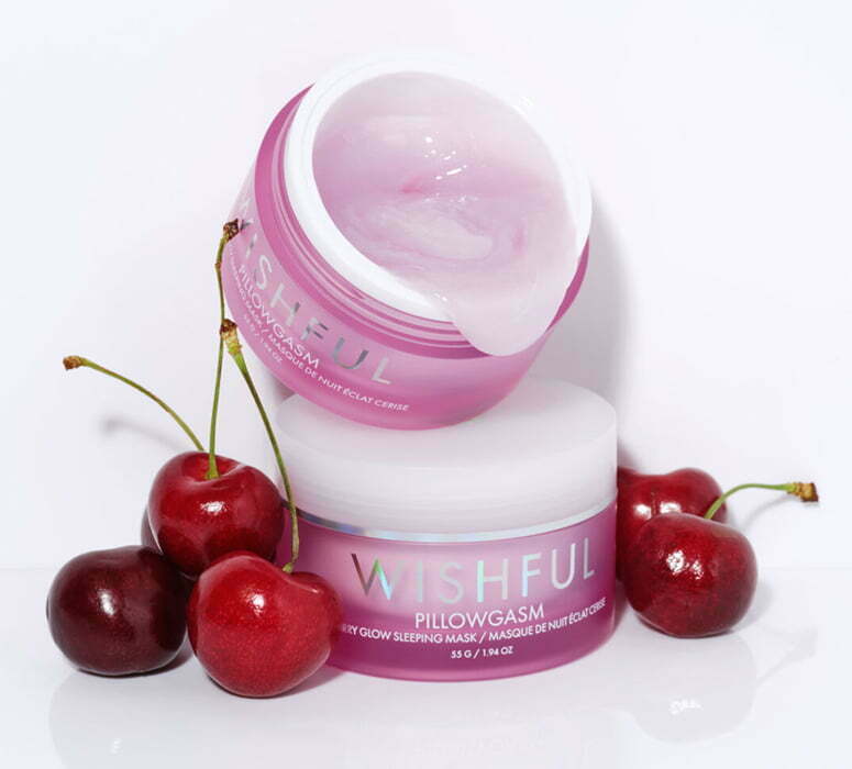 Wishful Pillowgasm Cherry Glow Sleeping Mask