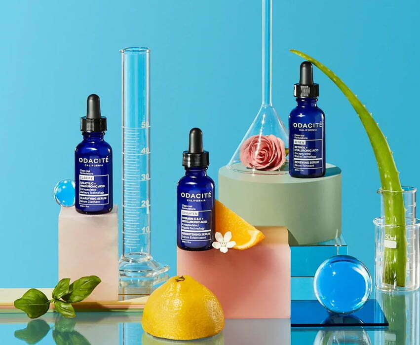 New Odacité Skin Care Serums