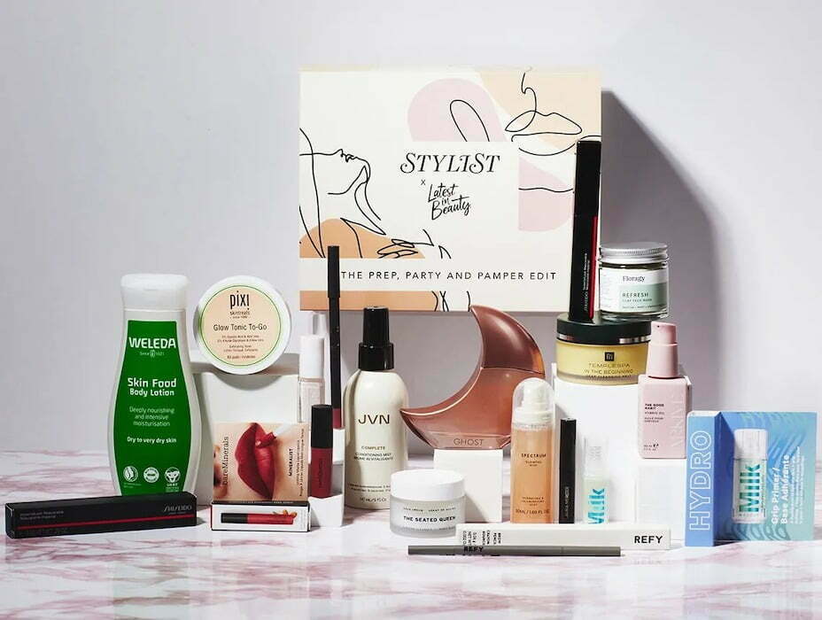 Latest in Beauty x The Styllist The Prep, Party and Pamper Edit 2022