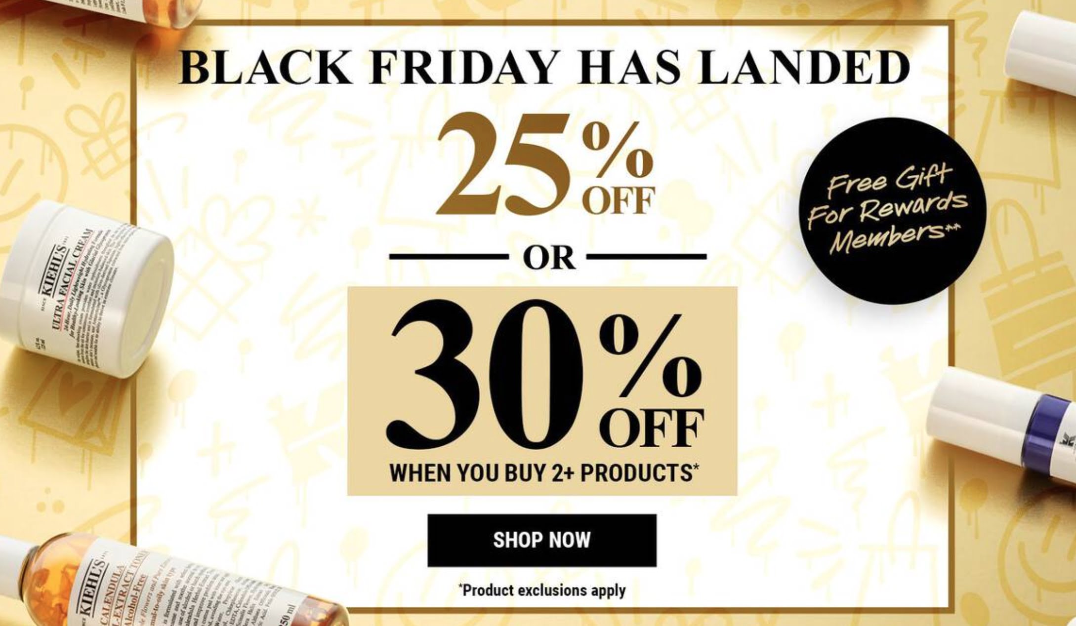 Black Friday at Kiehl's