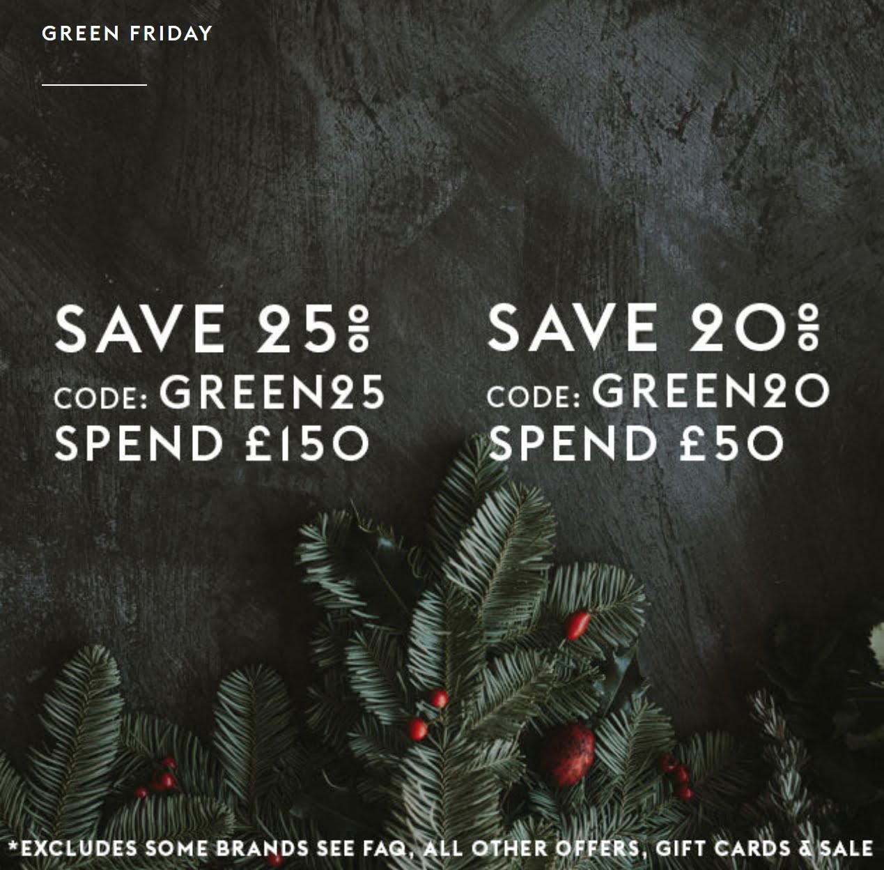 Green Friday at Content Beauty & Wellbeing