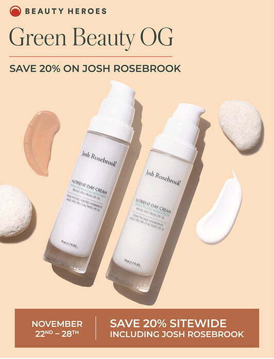 20% off Josh Rosebrook at Beauty Heroes