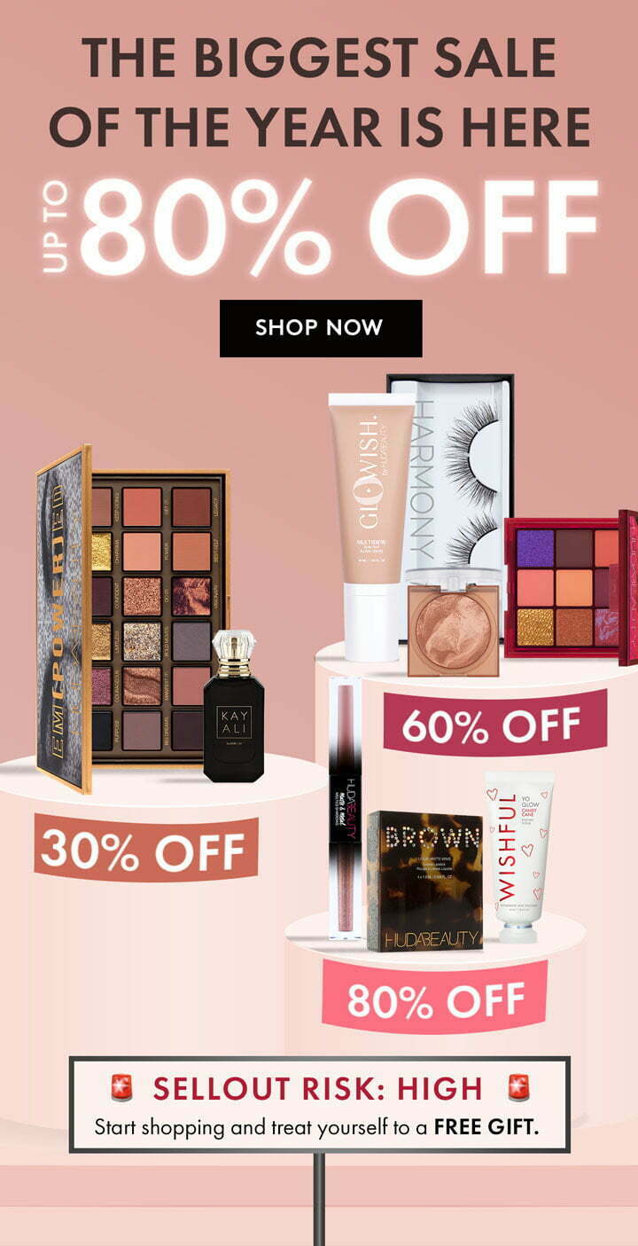 Black Friday at Huda Beauty