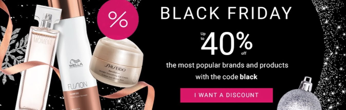 Black Friday at Notino: Up to 40% off sitewide