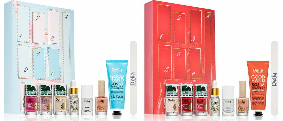 Delia Cosmetics Advent Calendars 2022