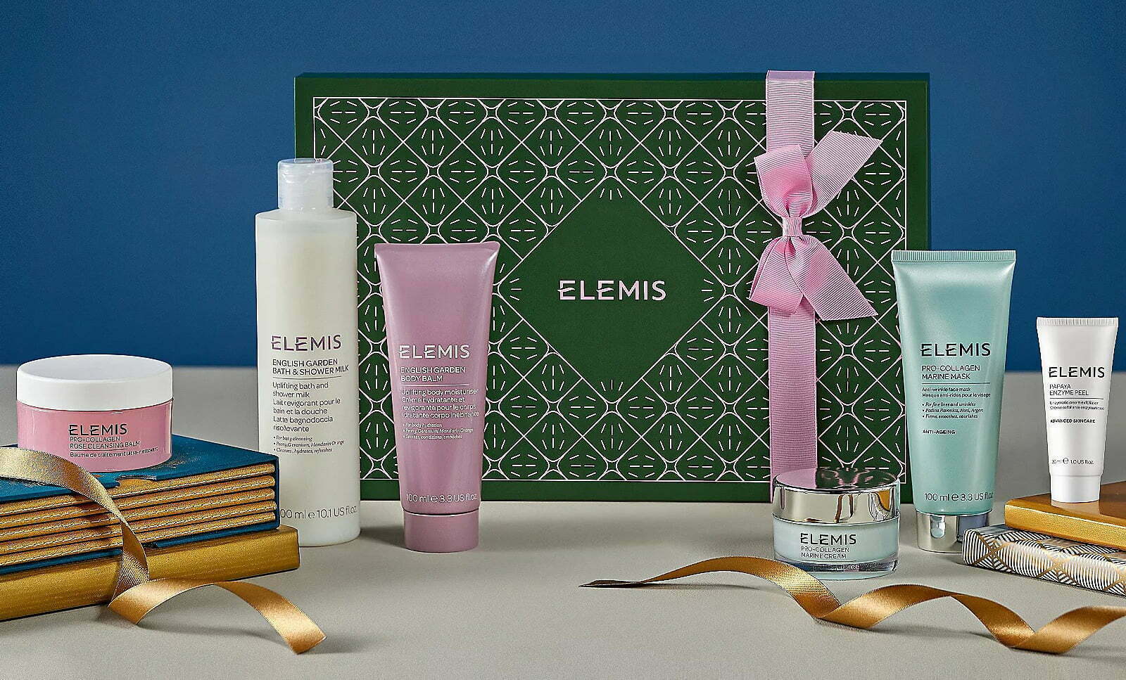 Elemis The Gift Of Pro-collagen Face And Body English Garden & Rose 2022 Elemis The Gift Of Pro-collagen Face And Body English Garden & Rose 2022