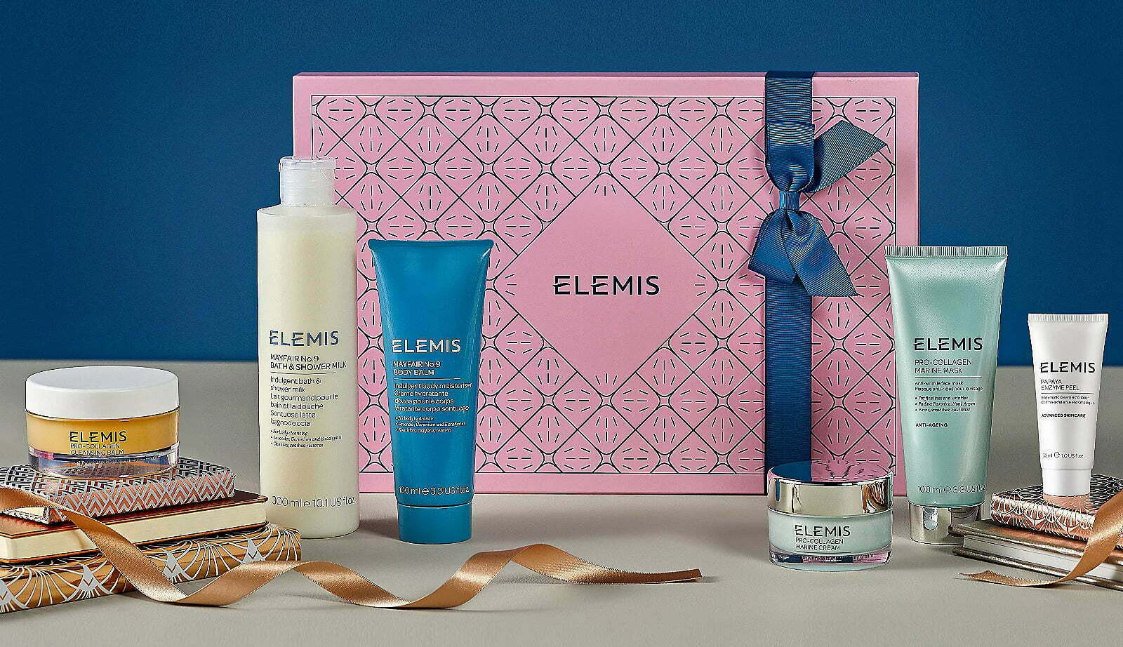 Elemis The Gift Of Pro-collagen Face And Body Mayfair Number 9 And Original 2022 Elemis The Gift Of Pro-collagen Face And Body Mayfair Number 9 And Original 2022