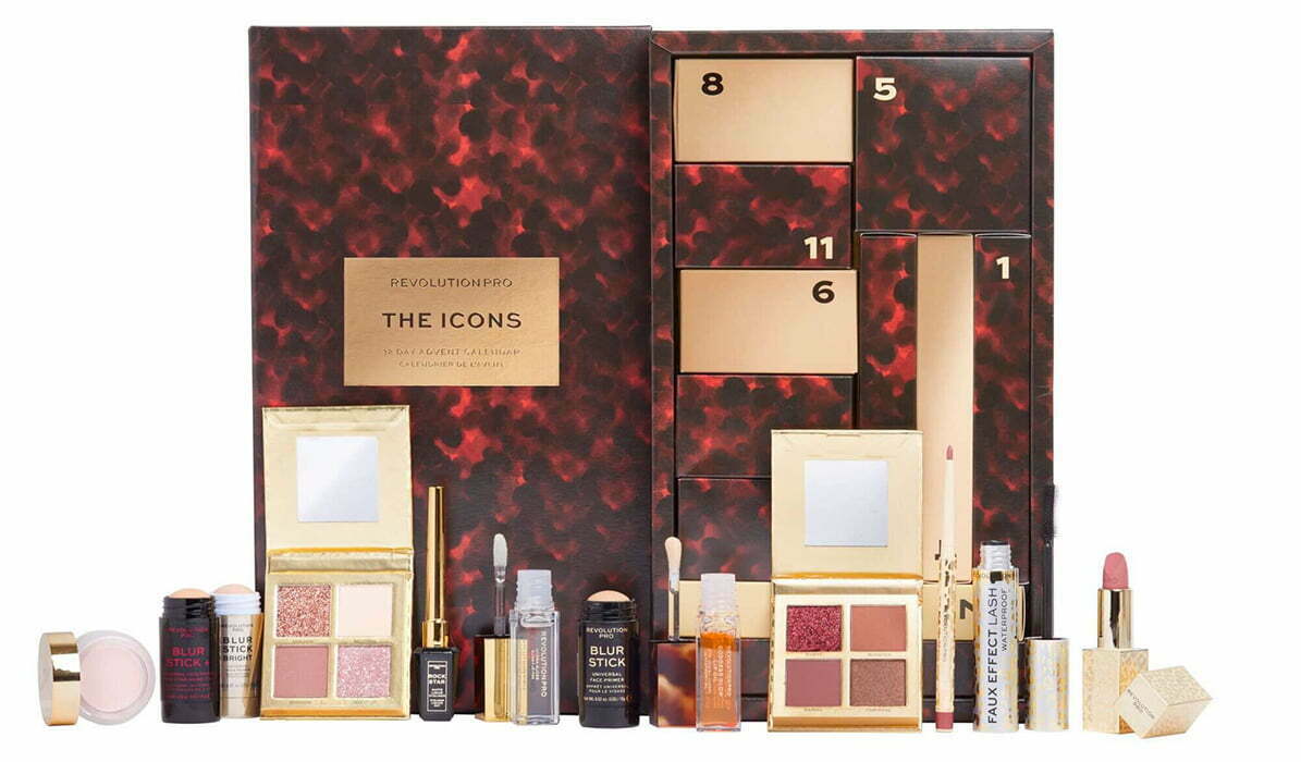 Revolution Pro The Icons 12 Day Advent Calendar 2022