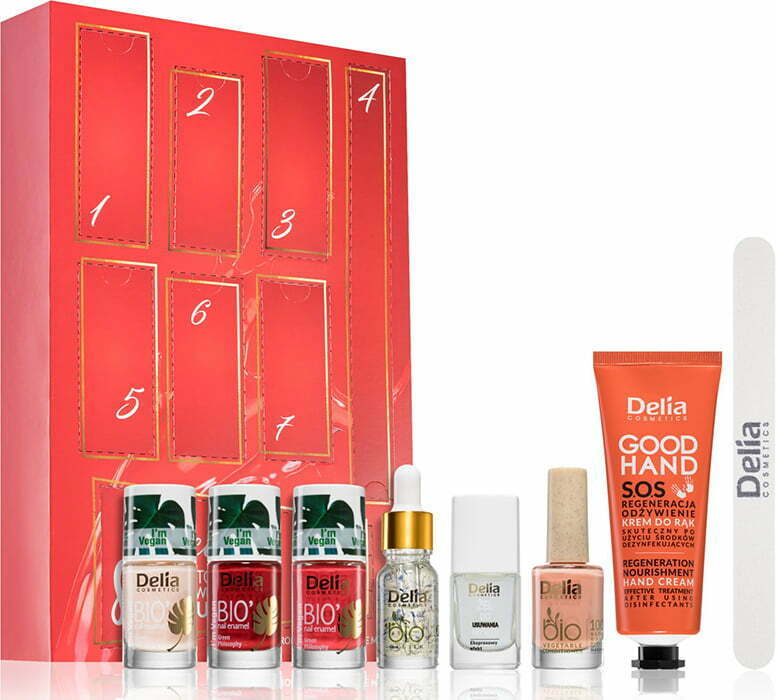 Delia Cosmetics Beauty Nail Set Color Advent Calendar 2022