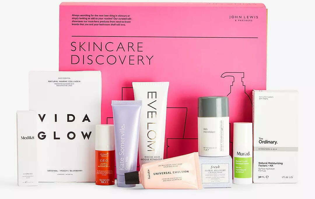 John Lewis Skincare Discovery Box 2022