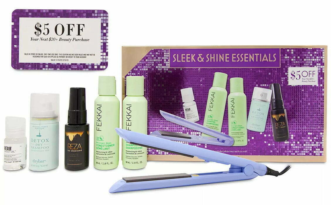 Macy's 6-Pc. Sleek & Shine Essentials Hair Set, Created 2022