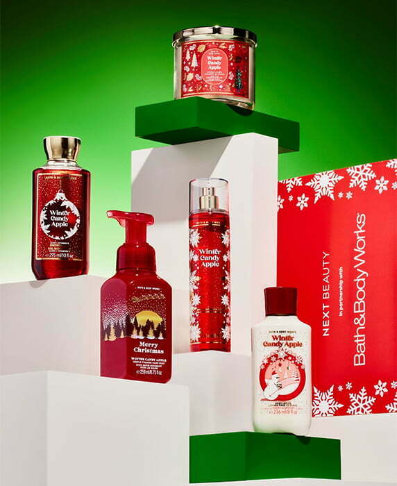 Next Bath & Body Works Limited Edition Beauty Box Winter Candy Apple