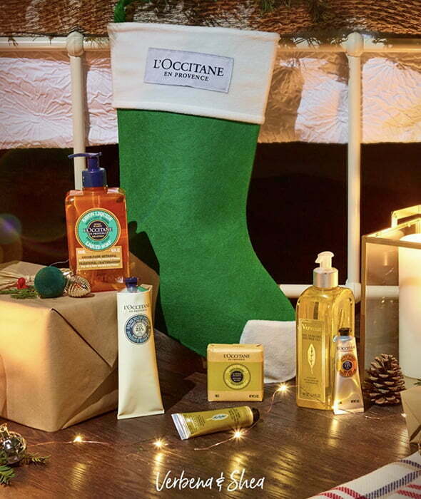 L'Occitane 6 Piece Luxury Festive Gift Collection Verbena & Shea 2022