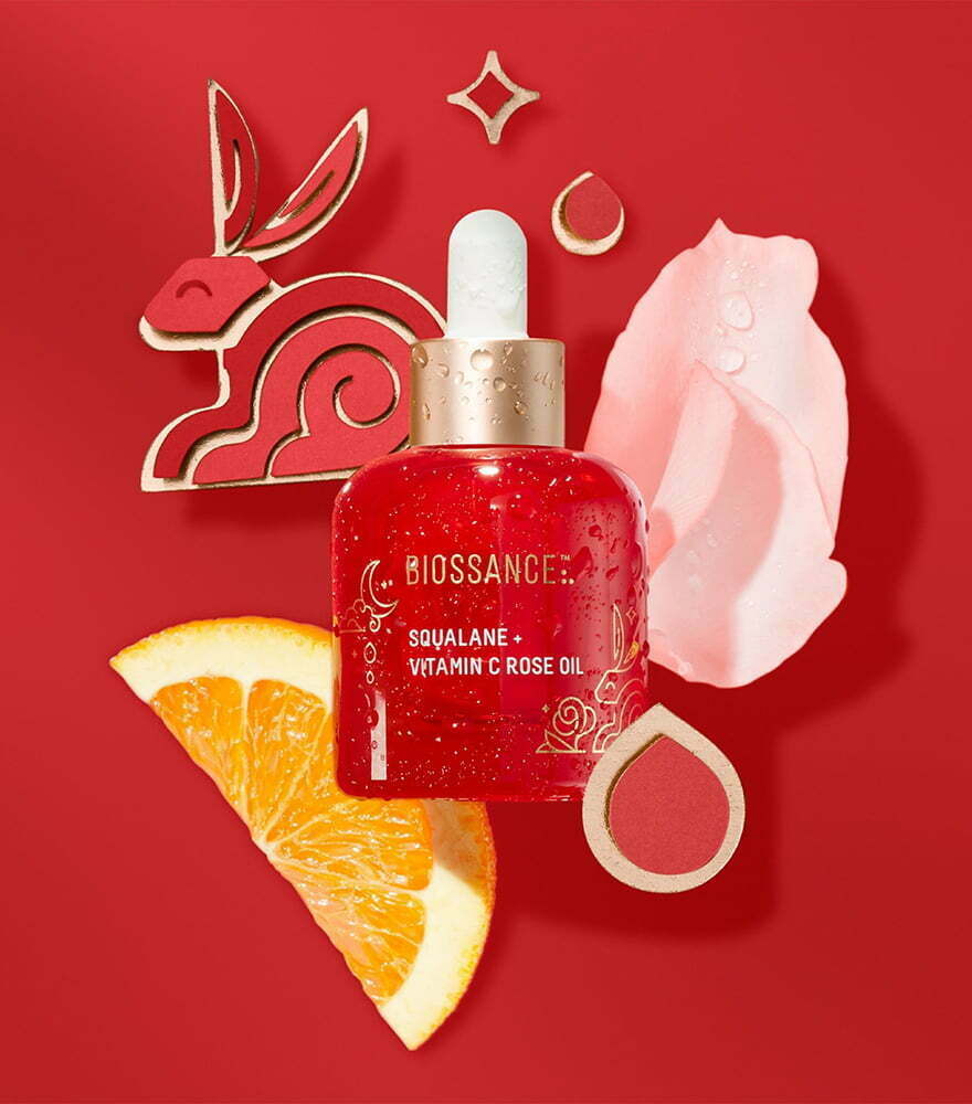 Biossance Lunar New Year Edition Squalane + Vitamin C Rose Oil