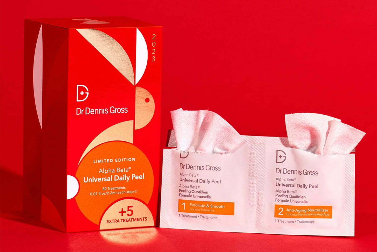 Dr. Dennis Gross Alpha Beta Universal Daily Peel Lunar New Year 2023