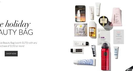 Skinstore 15-piece Holiday Beauty Bag December 2022