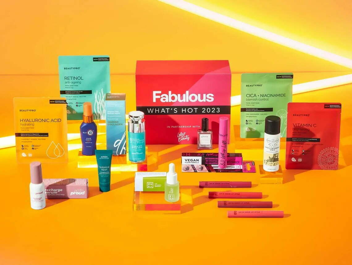 Latest in Beauty Fabulous What’s Hot 2023 Edit Latest in Beauty Fabulous What’s Hot 2023 Edit