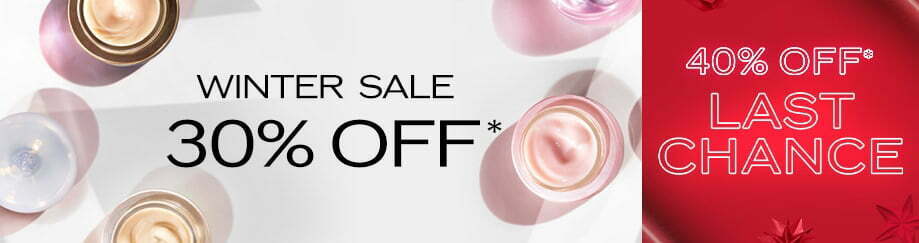 Winter Sale at Shiseido