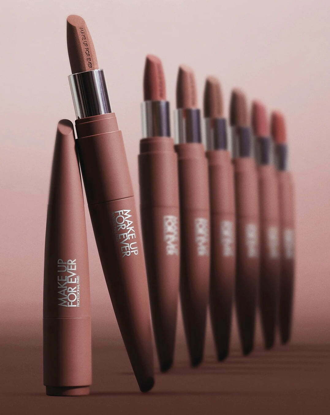 Make Up For Ever Rouge Artist Velvet Nude Soft Matte Lipstick