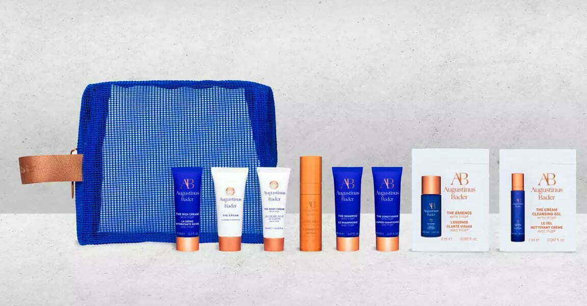 Fenwick x Augustinus Bader Winter Essentials Beauty Bag 2023