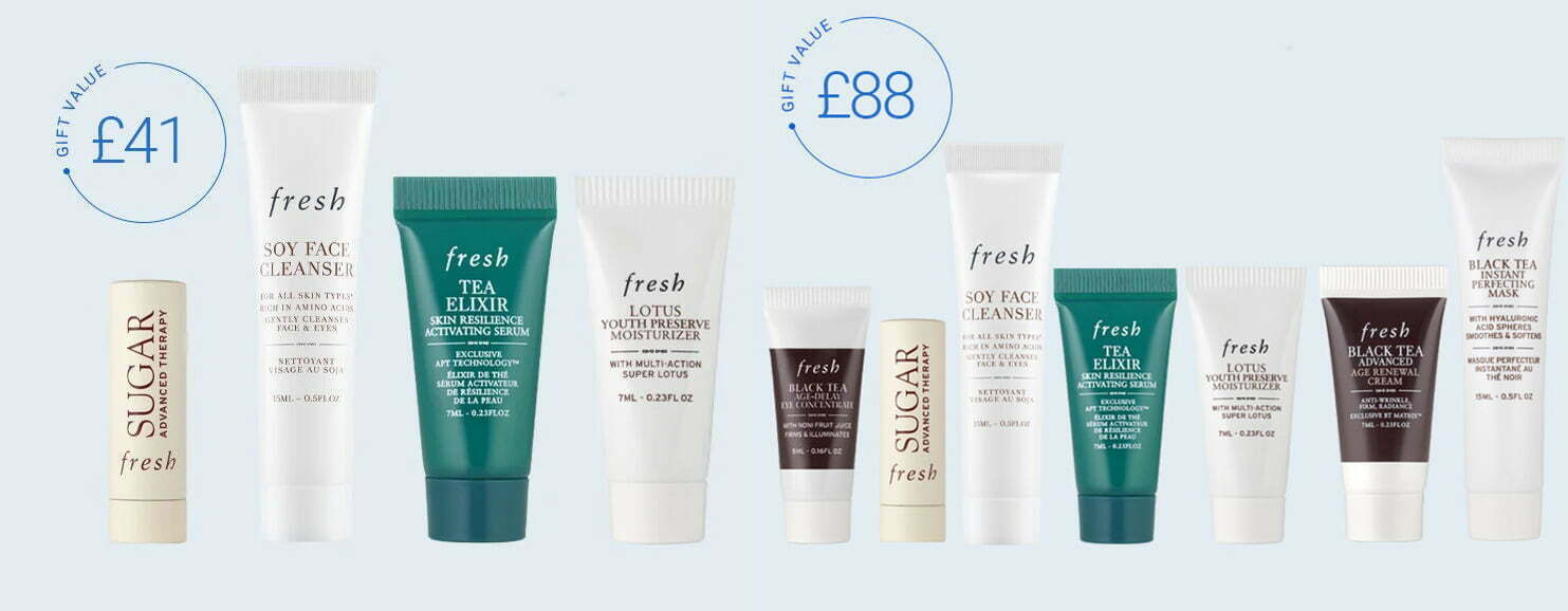 Free Fresh Gift Sets January 2023