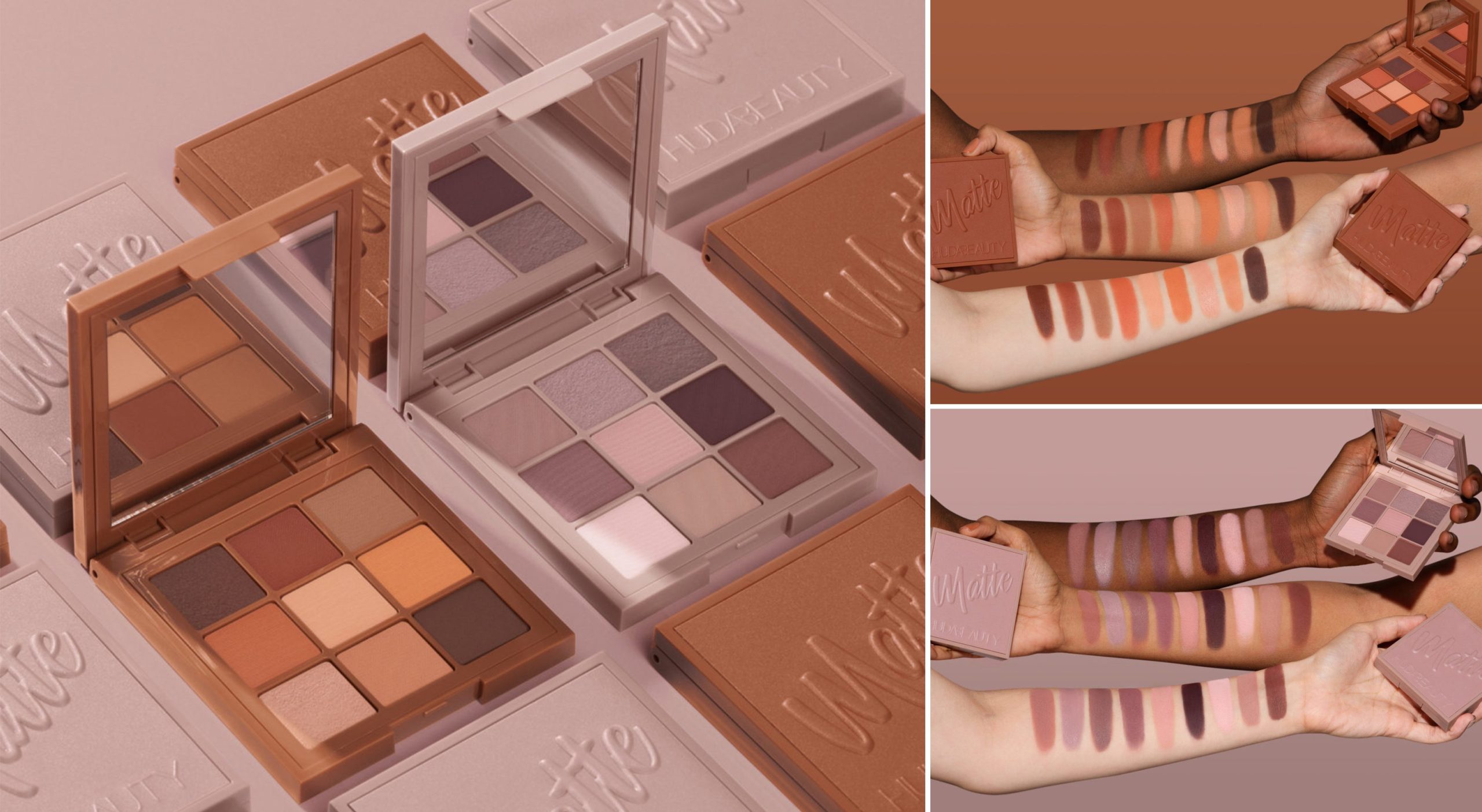 Huda Beauty Matte Obsessions Eyeshadow Palettes