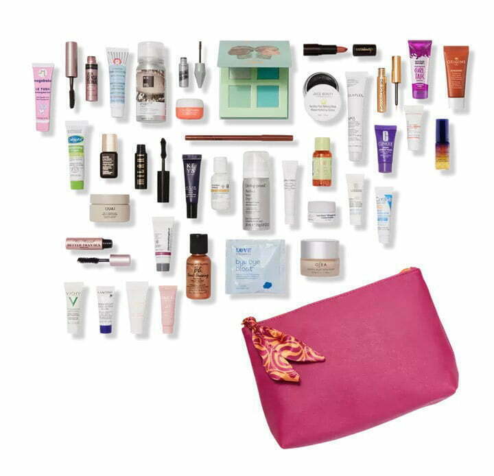 ULTA Beauty Platinum & Diamond Exclusive 38 Piece Beauty Bag 2023