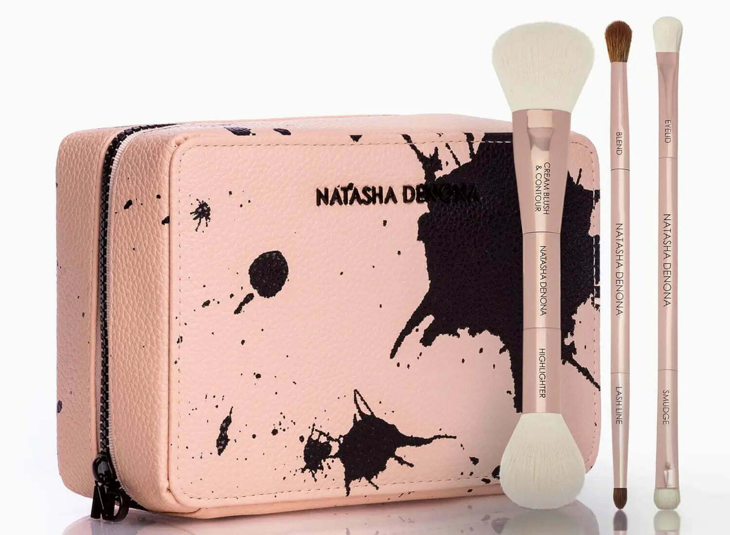 Natasha Denona Travel Brush Set And Makeup Pouch