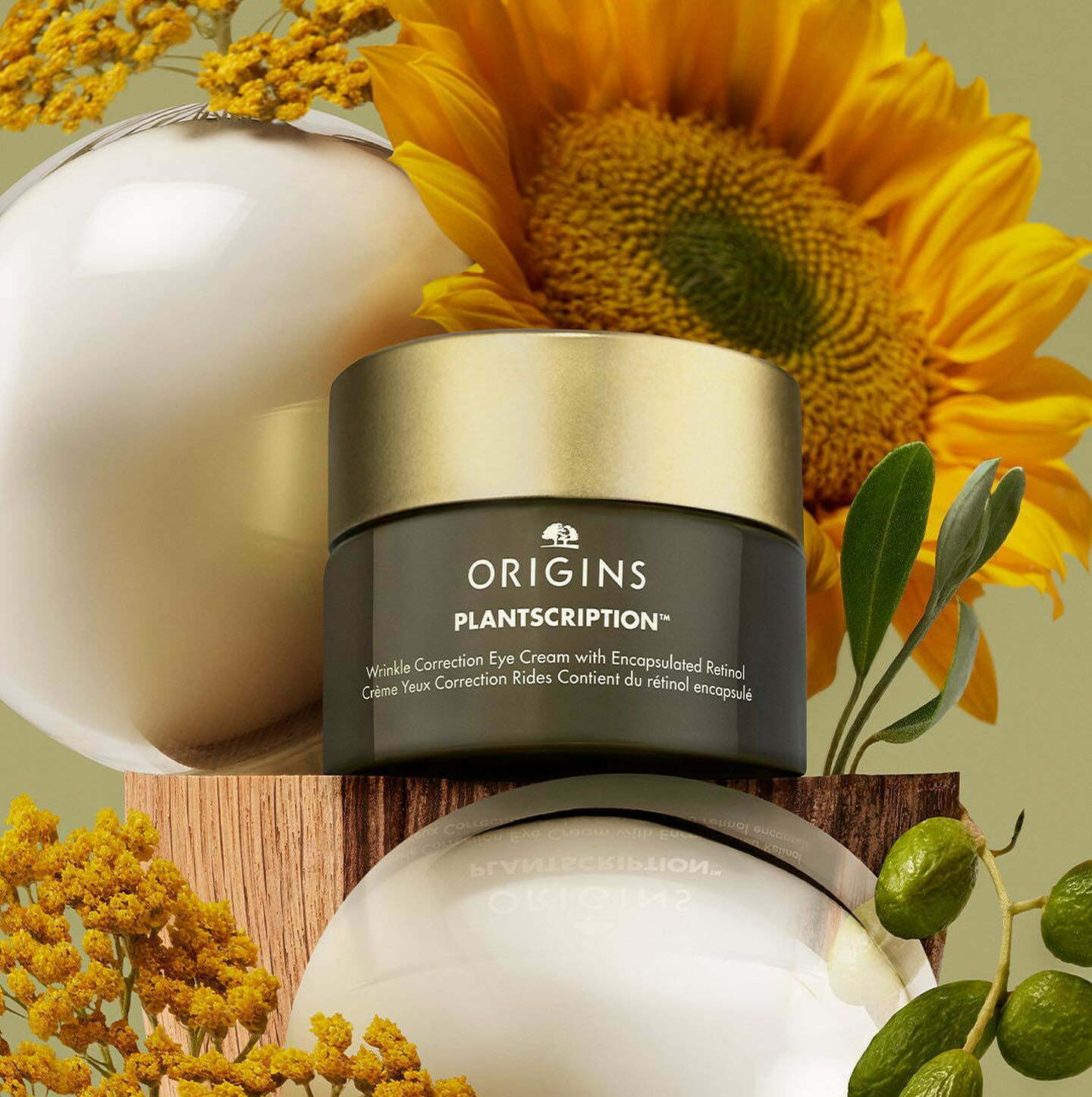 Origins Plantscription Wrinkle Correction Eye Cream with Encapsulated Retinol