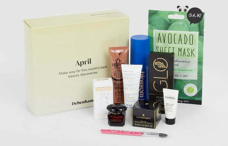 Debenhams April Beauty Box 2023