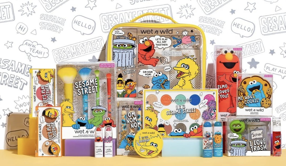 Wet n Wild x Sesame Street Collection 2023