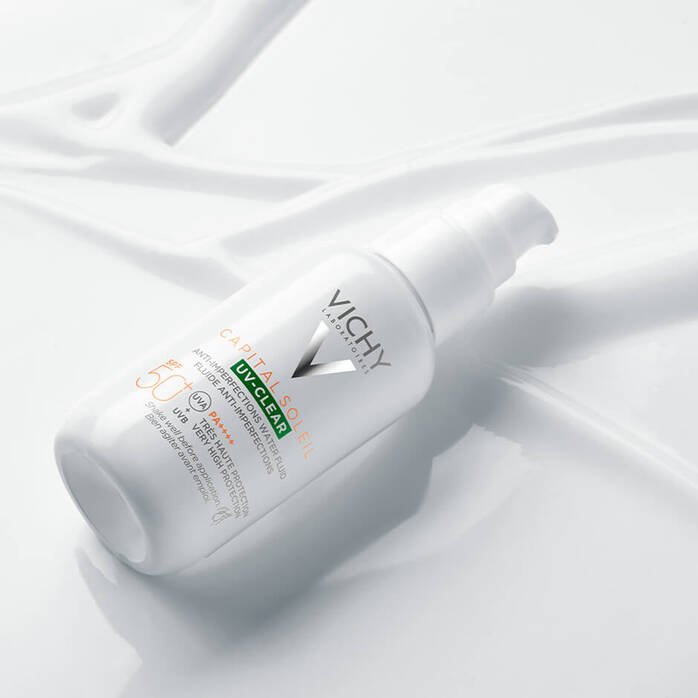Vichy Capital Soleil UV-Clear SPF50+ Protection for Blemish-Prone Skin