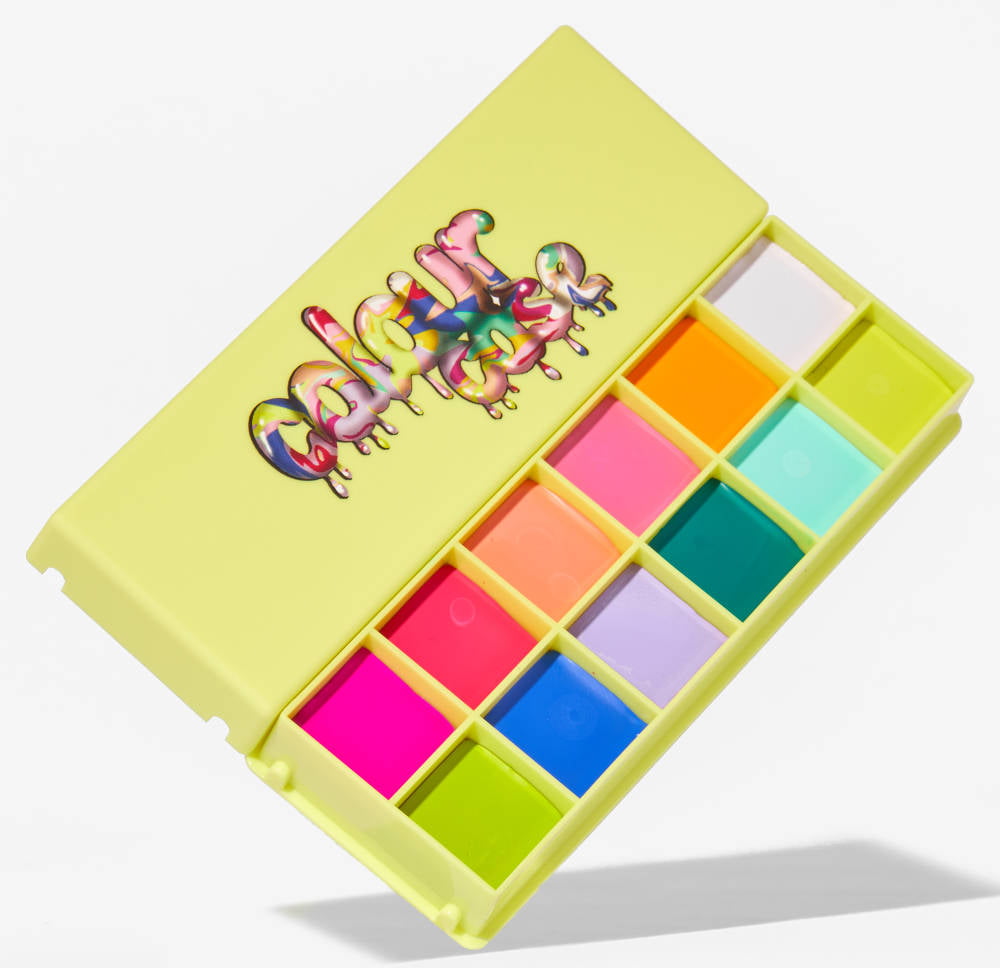 Made By Mitchell Colour Case Cosmetic Paint Palette The Electrics