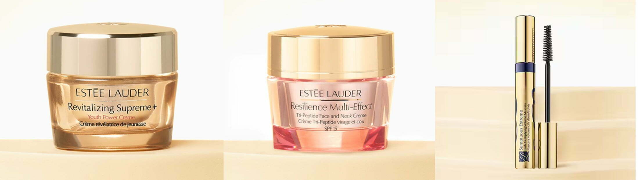 Add a full-size cream when you spend £100 and full-size when you spend £120