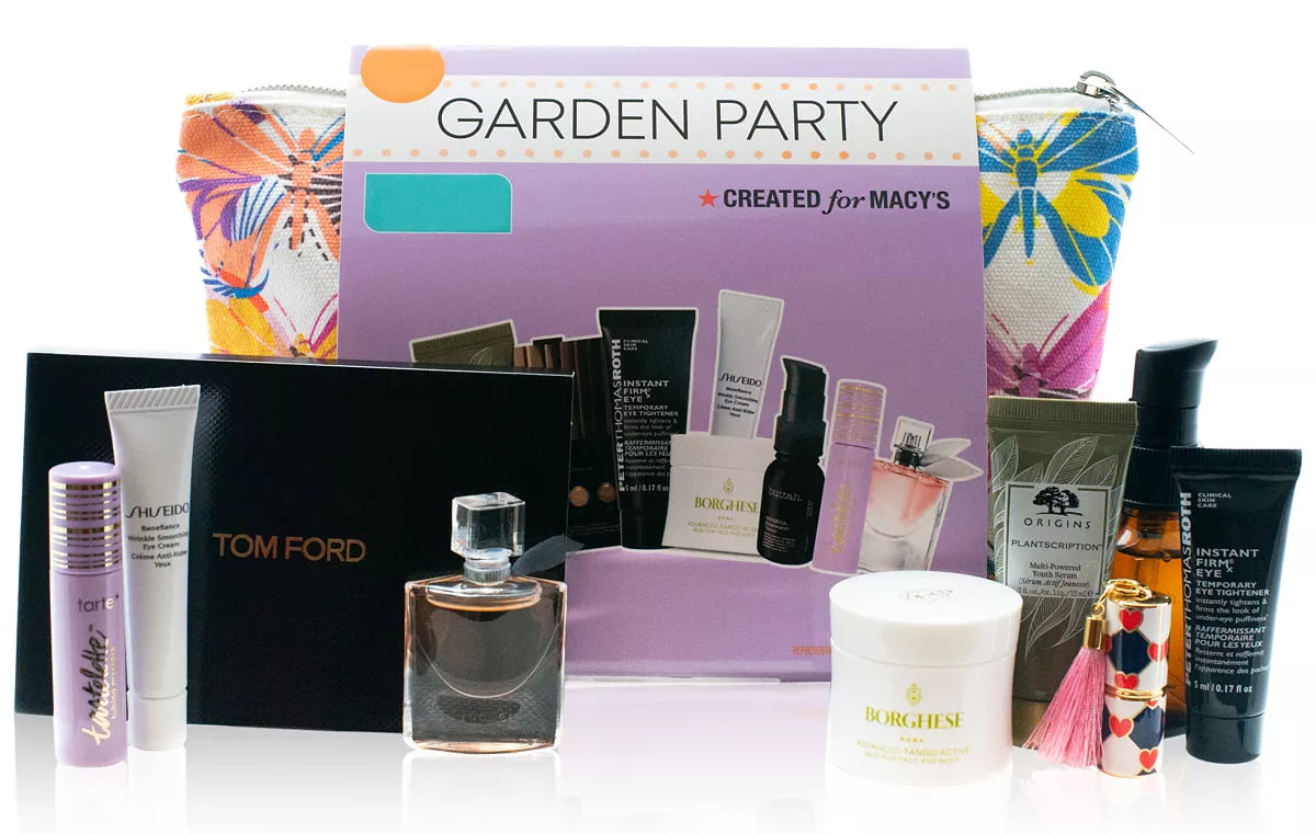 Macy’s 23-Pc. 10-Pc. Garden Party Beauty Set 2023