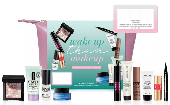 Macy’s Wake Up Then Makeup Set 2023