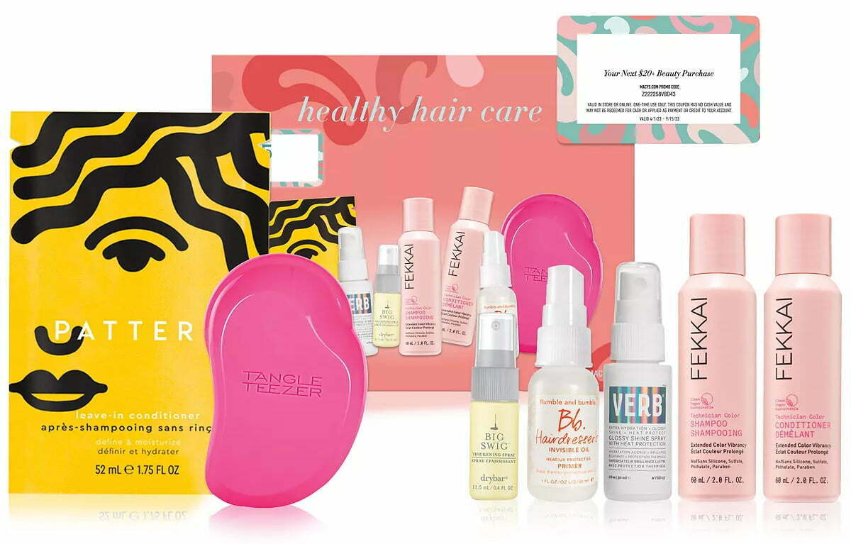 Macy’s Healthy Hair Care Set 2023