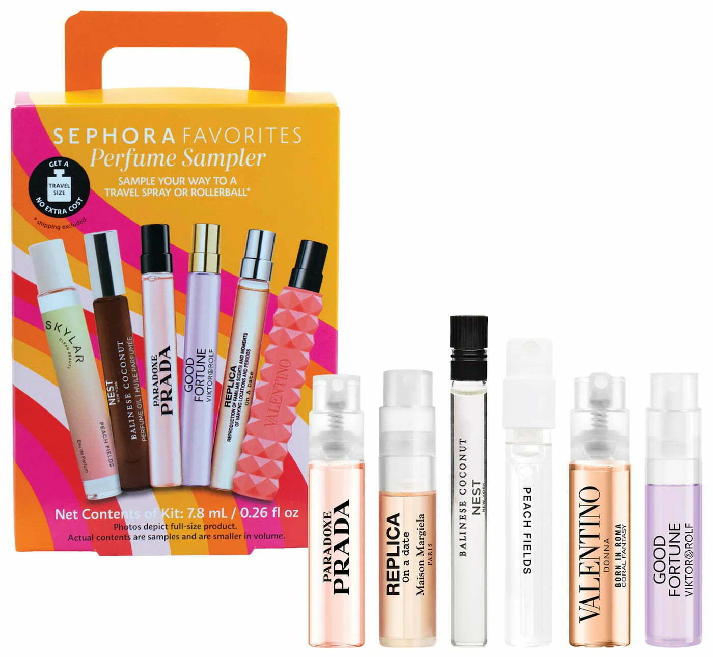 Sephora Tropical Perfume Sampler Set 2023