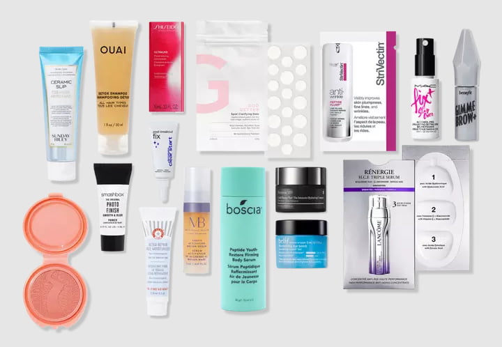 Ulta Beauty Platinum & Diamond Exclusive 16 Piece All Play Sampler 2023