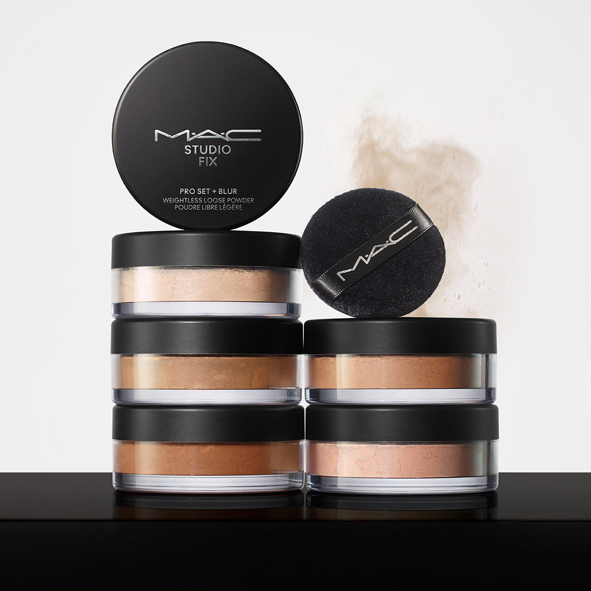 MAC Studio Fix Pro Set + Blur Weightless Loose Powder