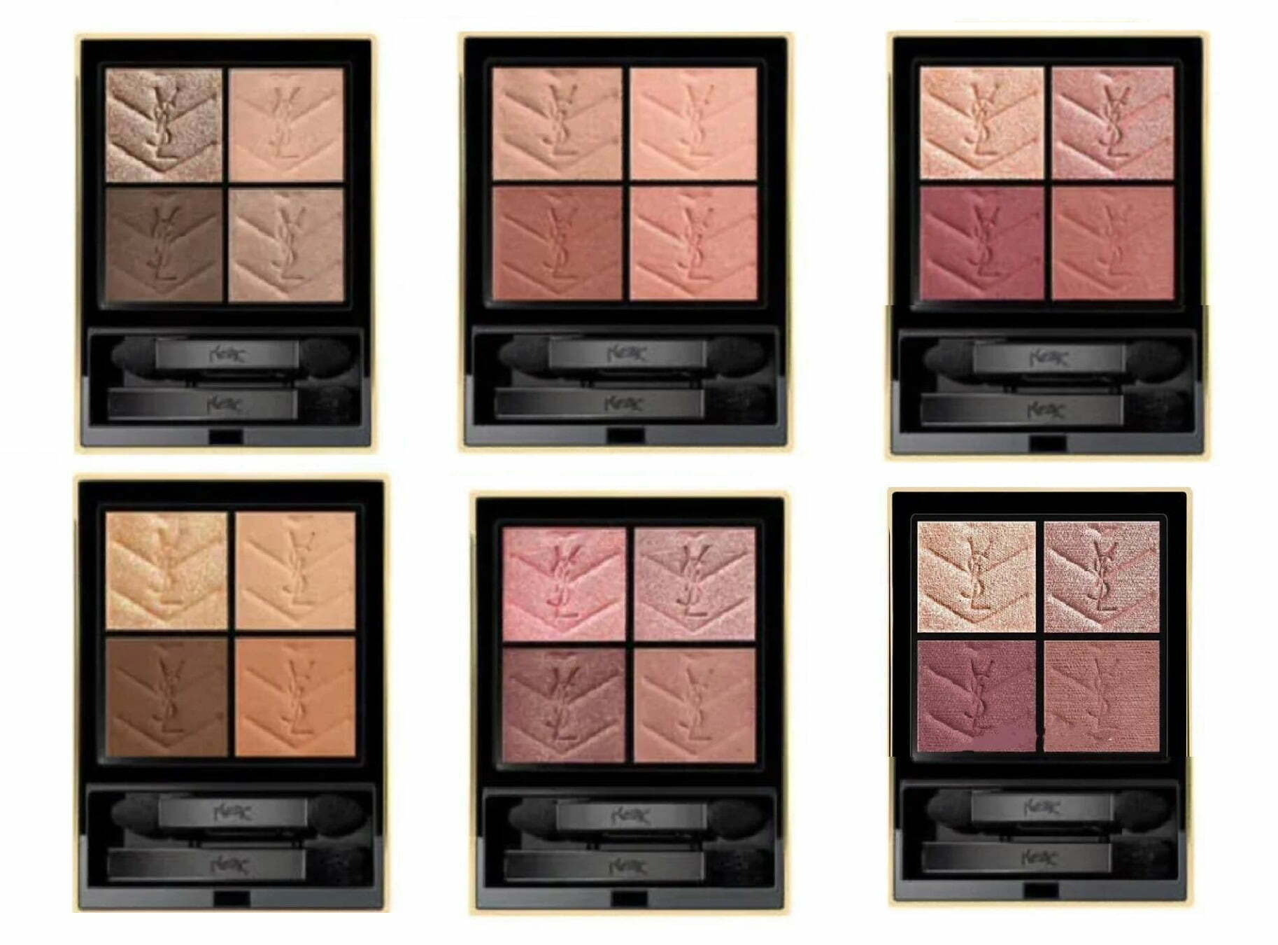 YSL Couture Clutch Eyeshadow Quads Palettes